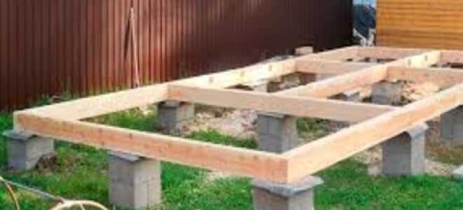 Надежный опорно-столбчатый фундамент: бетон, дерево или стальные трубы?