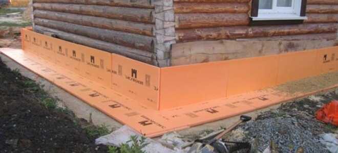 Утепление фундамента — технология выполнения работ