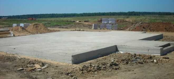 Правила выполнения расчета толщины плитного фундамента