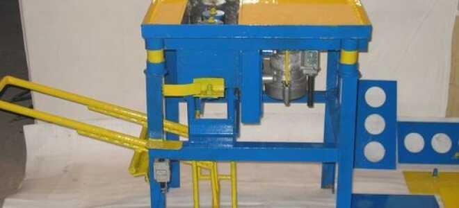 Станок по выпуску керамзитобетонных блоков своими руками