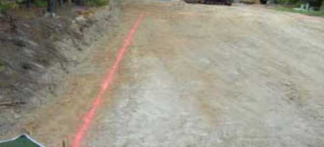 Порядок разметки фундамента с помощью лазерного нивелира