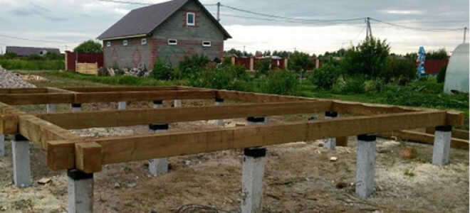 Фундамент на сваях для частного дома — как сделать своими руками