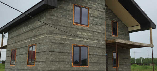 Самодельные дома из арболита и требования к ним