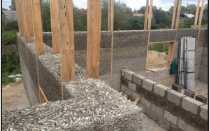 Правила и требования возведения дома из монолитного арболита