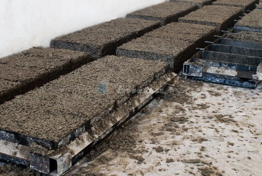 Процесс получения древоблоков 