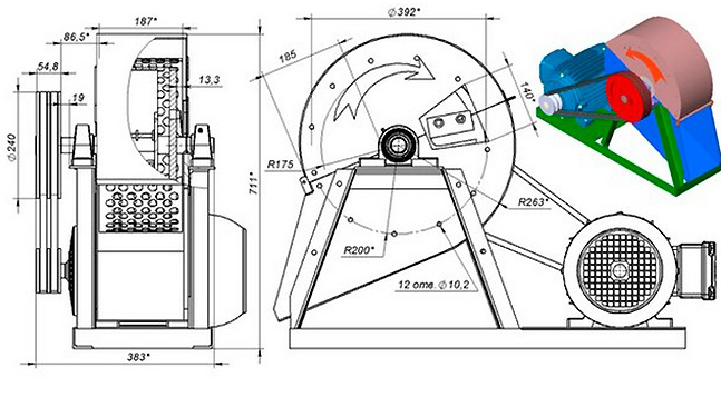 как сделать щепорез для арболита