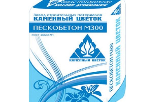 Пескобетон М300 Каменный цветок