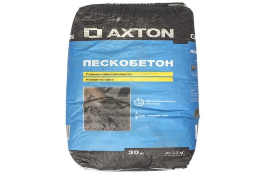 Пескобетон Axton