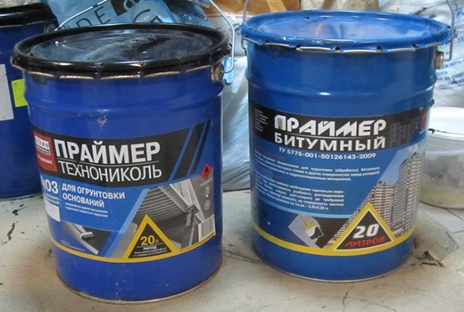 Праймер битумный для фундамента